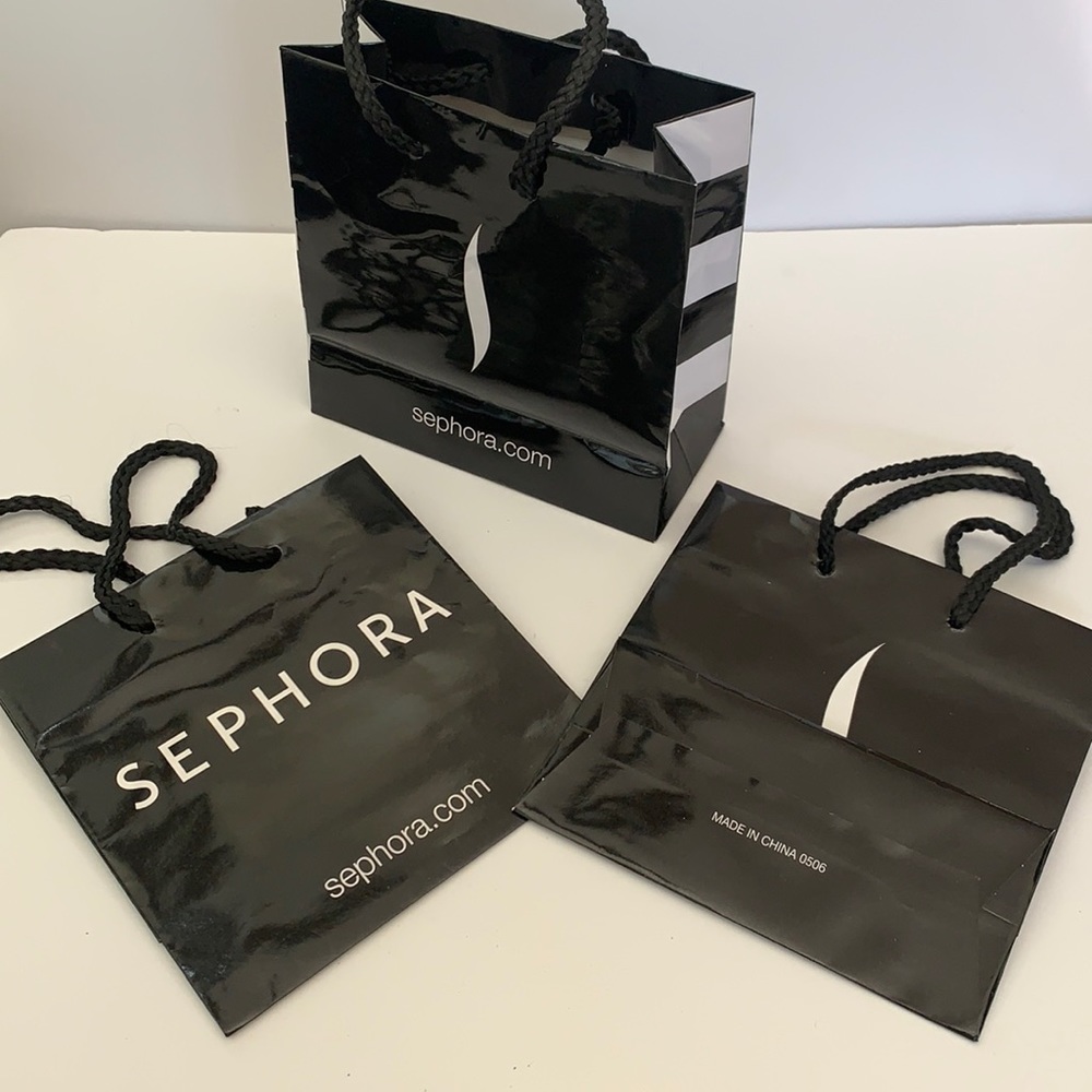 SEPHORA Set of 3 Gift Bags Totes